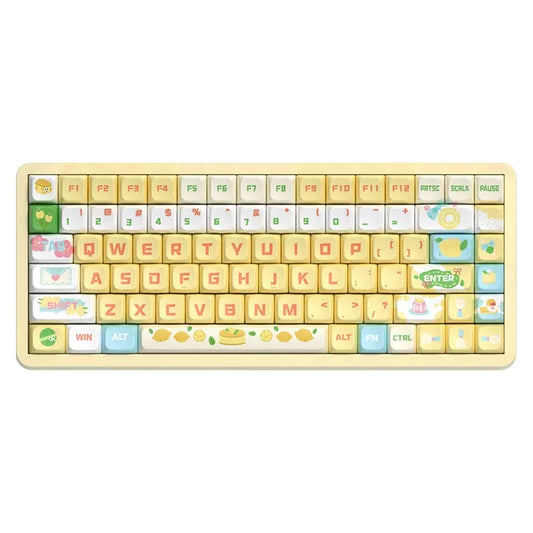 Sea Salt Lemon Cheesecake – PBT Keycap Set | MDA Profile